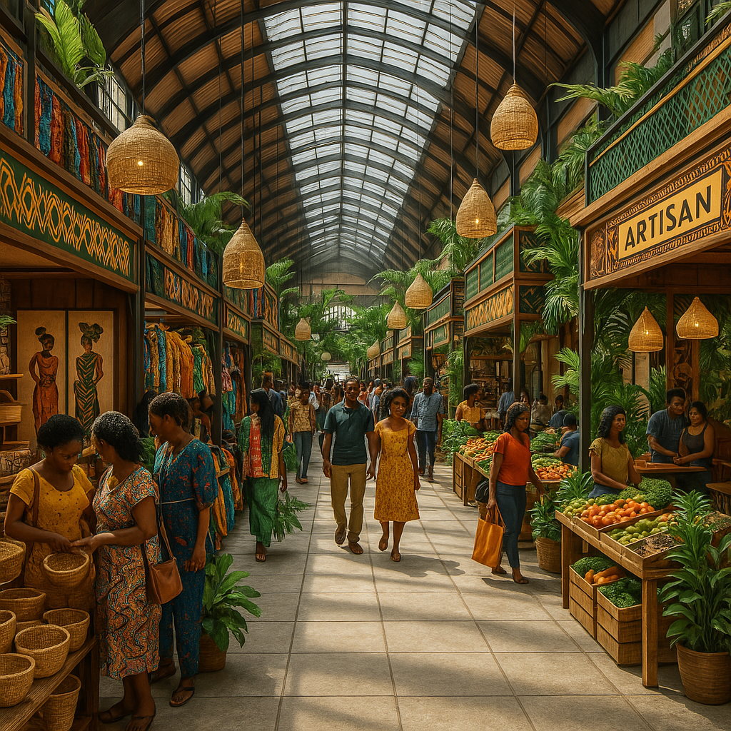 African Mall Exterior